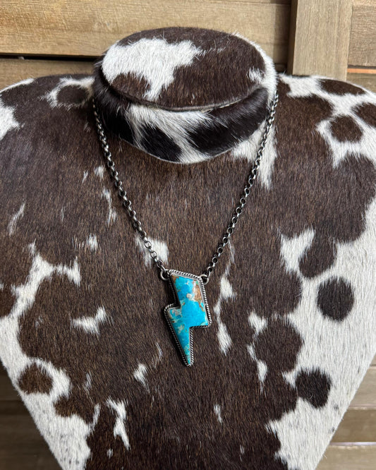 Lightning Bolt Necklace*Native