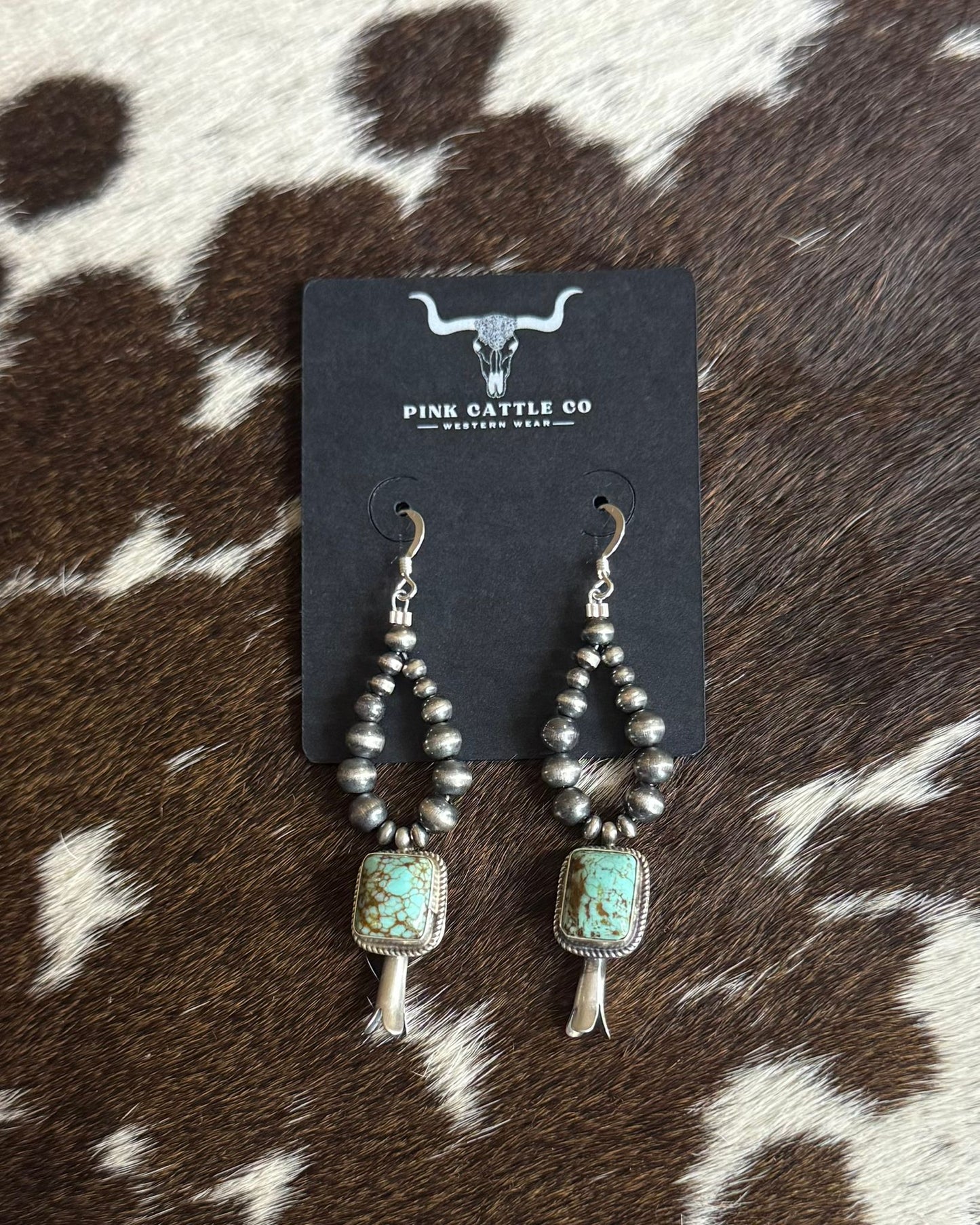 Pearl Flower #8 Blossom Earrings * Native