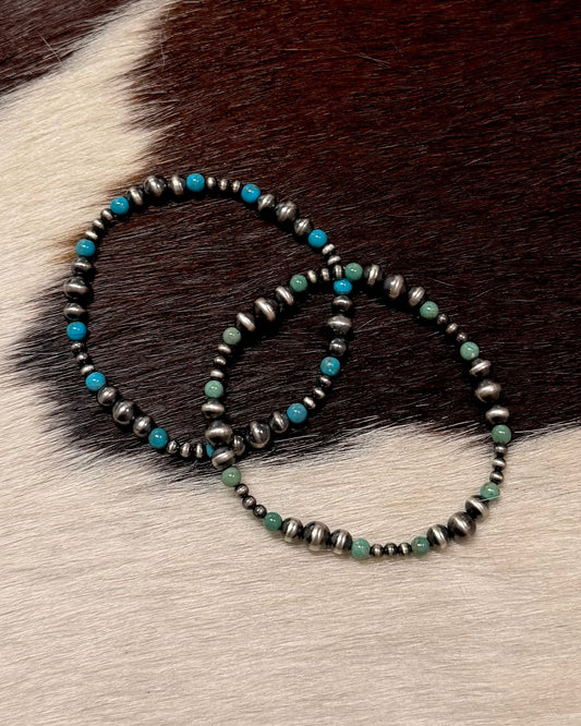 Stretch Turquoise Stretch Bracelet