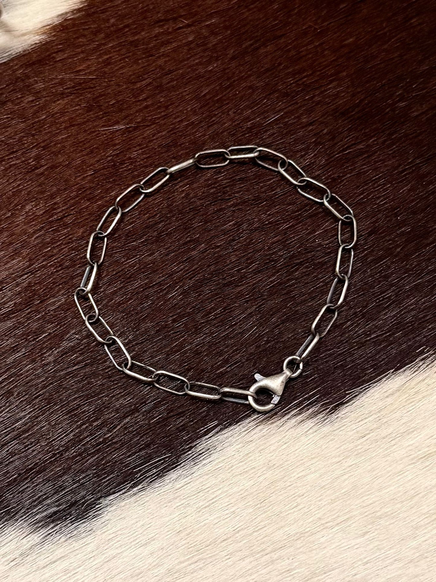 8” Paperclip Chain Bracelet