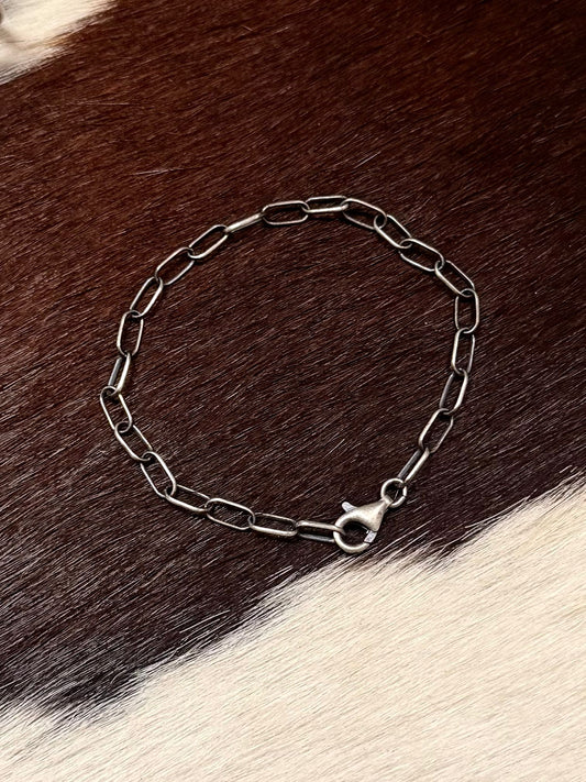 8” Paperclip Chain Bracelet