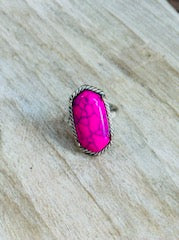 Pink Stone Ring