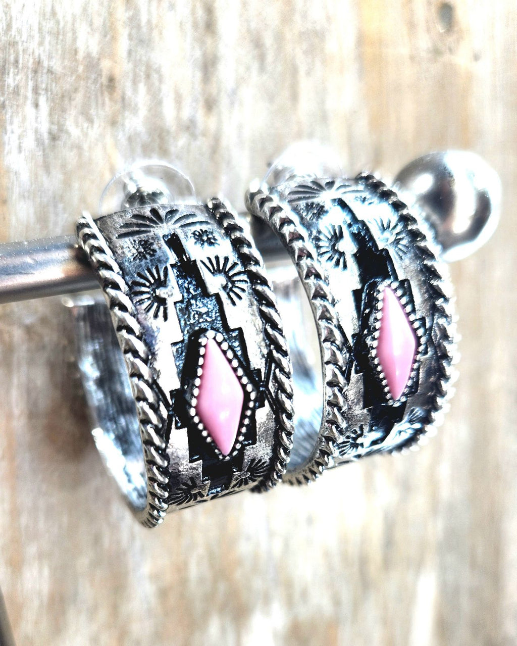 Arizona  Aztec  Hoops Pink