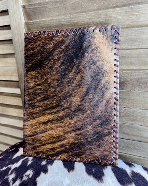 Cowhide Brindle Bible Cover