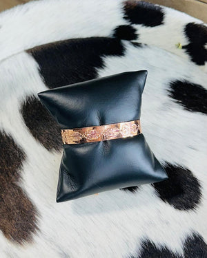 Pure Copper Thick Cuff Bracelet