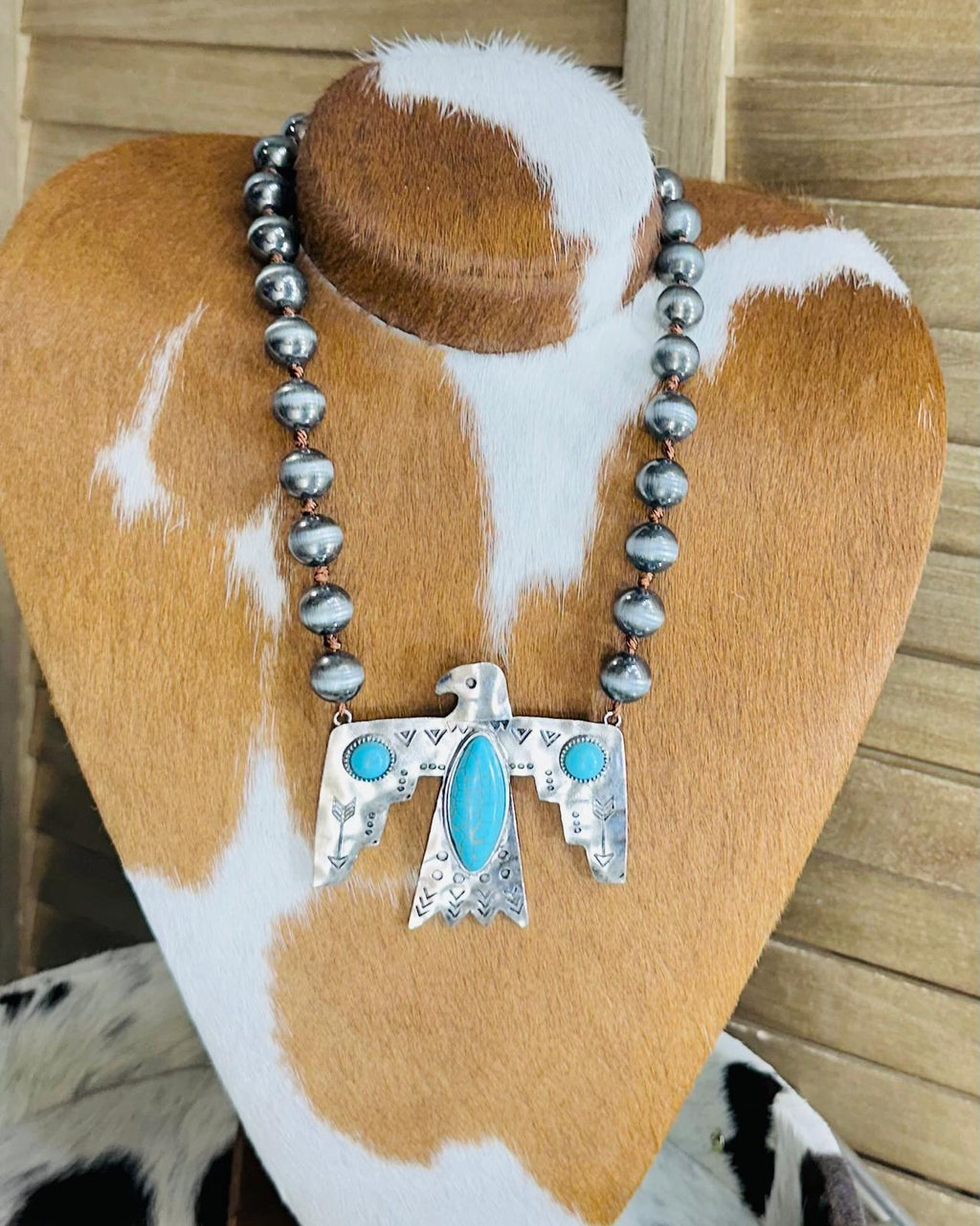 Thunderbird Pearl Necklace