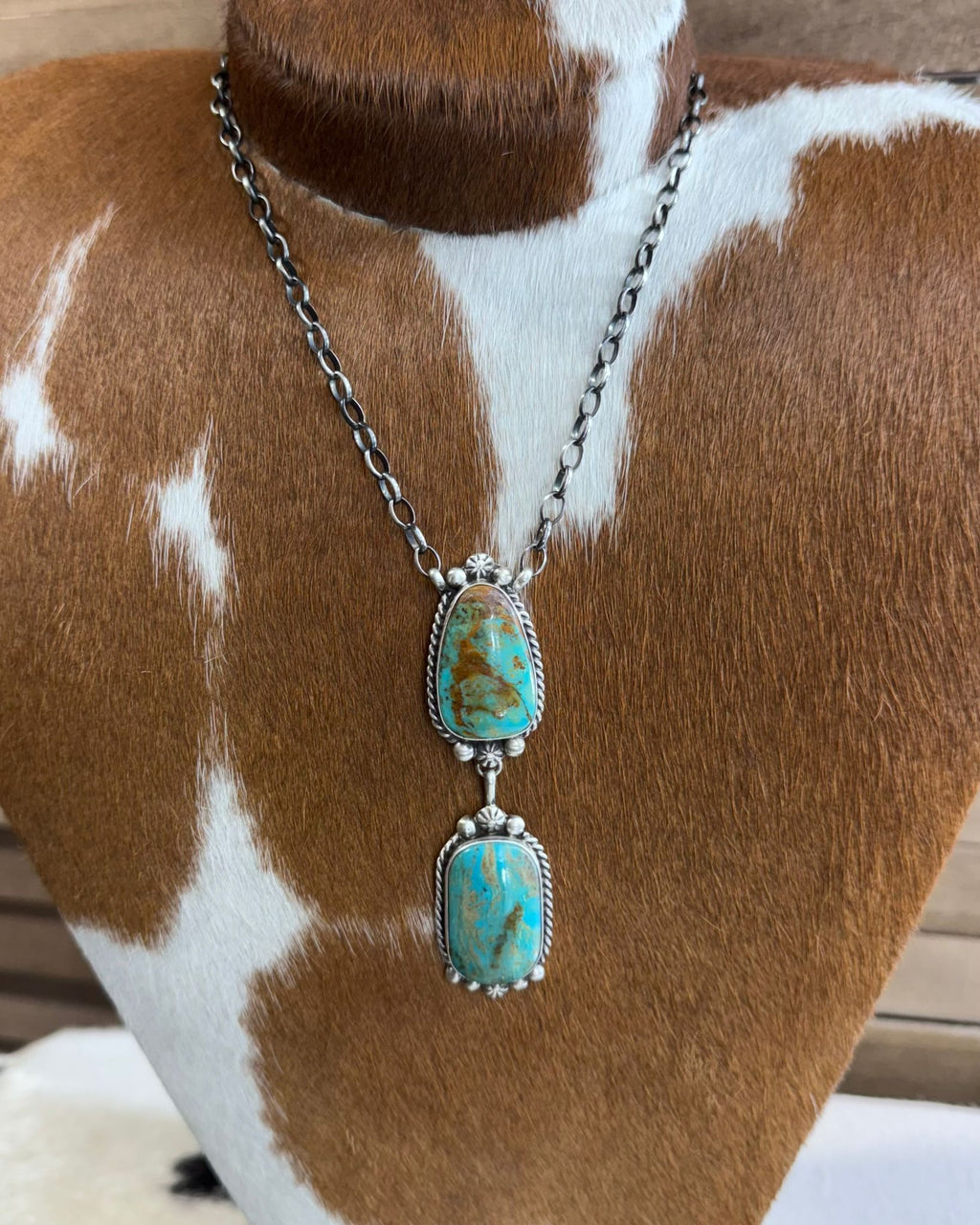 Augustine Largo, Kingman Turquoise Necklace