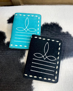 Bootstitch Suede Passport Cover