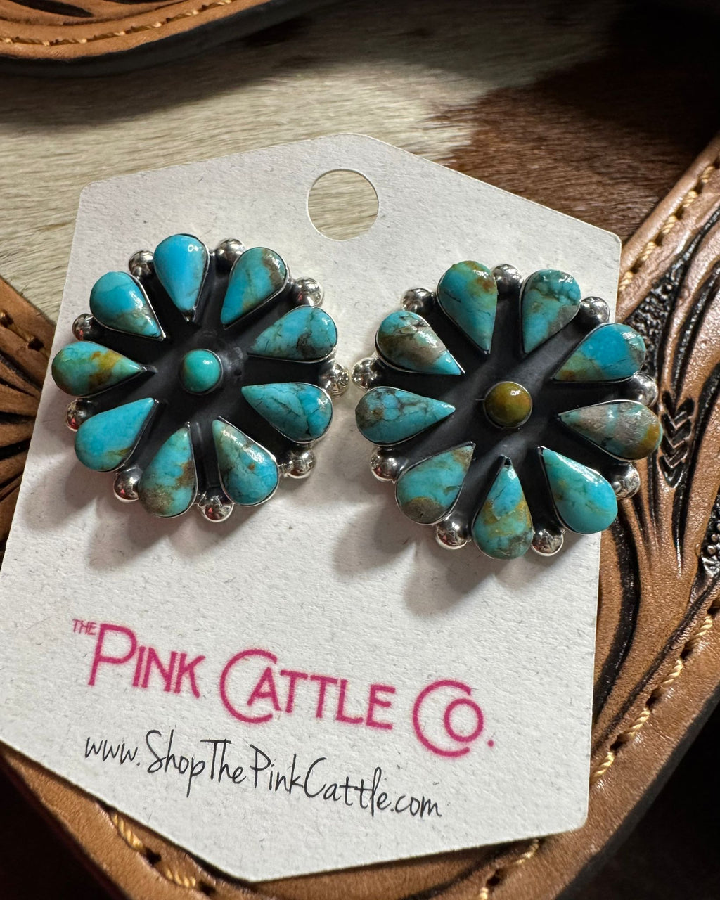 Kingman Flower Studs