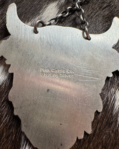 18" TPC Cow Necklace *Sterling