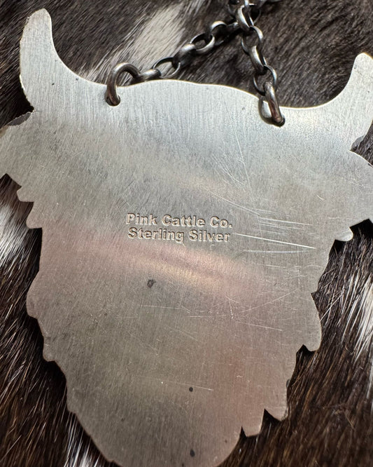 18" TPC Cow Necklace *Sterling