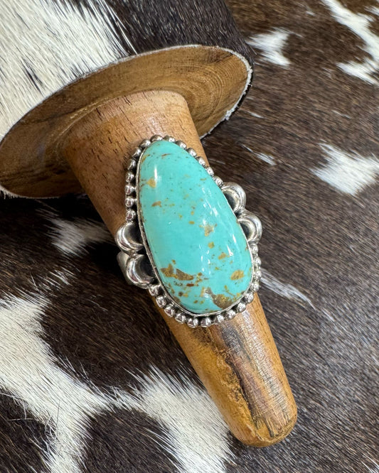 Adjustable Teardrop Ring *Non Native