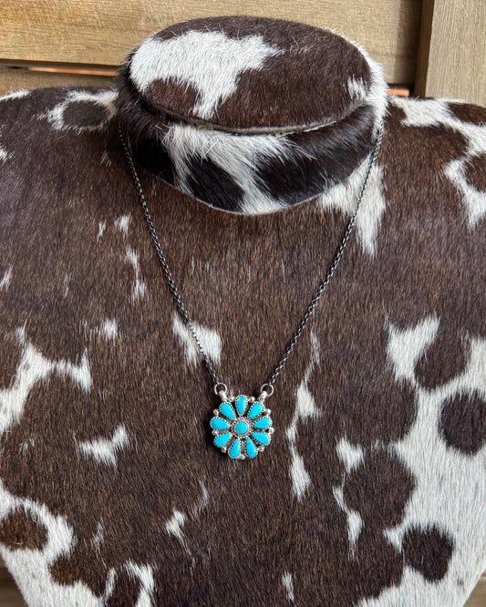 Zuni Dainty Cluster Necklace *Native