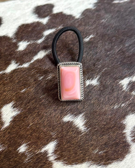 Pink Conch Hair Tie *Native