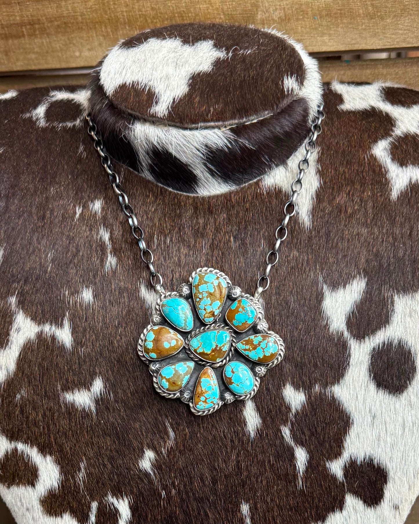 LG #8 Cluster Necklace * Native