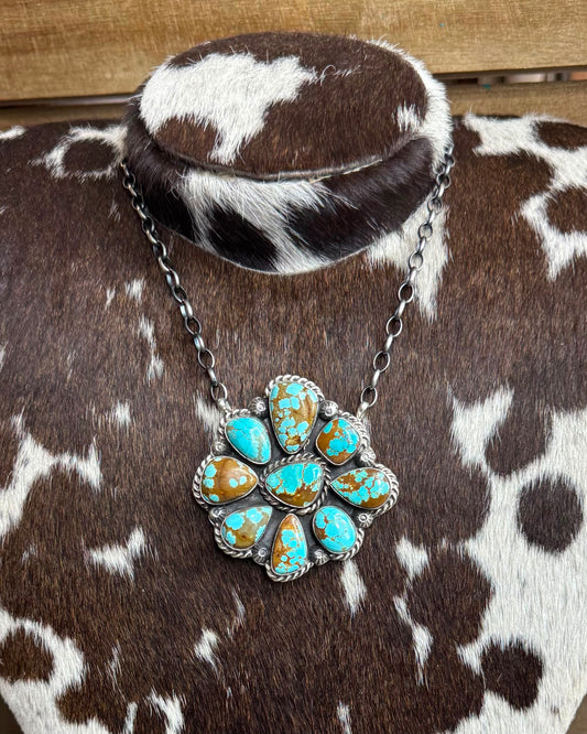 LG #8 Cluster Necklace * Native