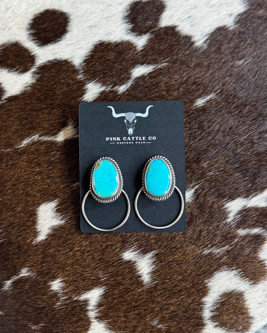 Small Stud Hoops *Native
