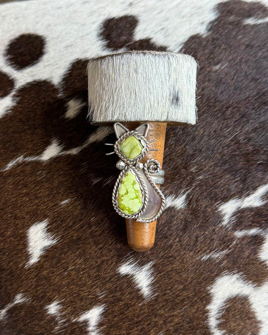 Green Cat Ring *Native