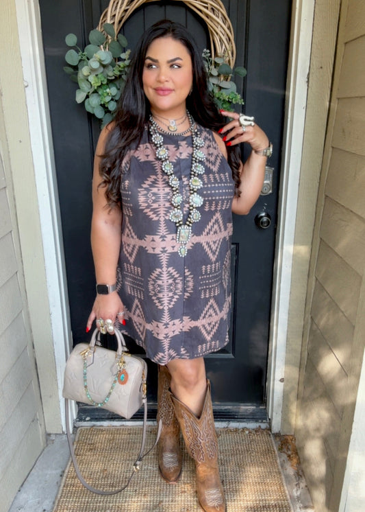 Aztec After Dark Dress