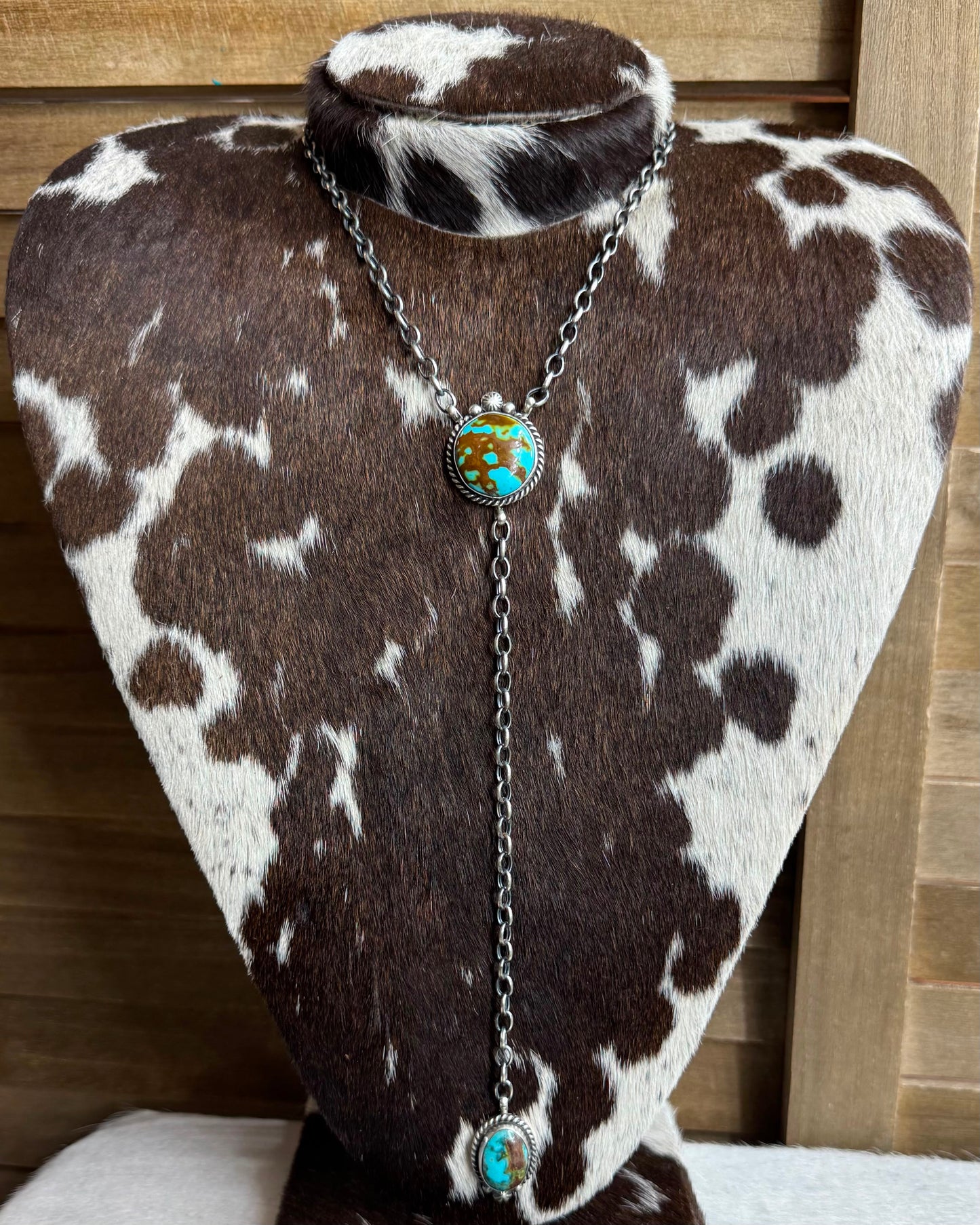 #8 2 Stone Lariat *Native