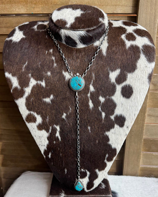 #8 2 Stone Lariat *Native