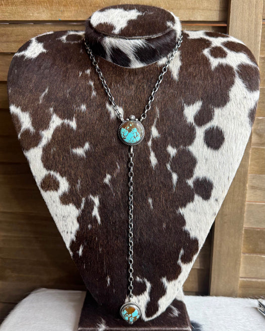 #8 2 Stone Lariat *Native