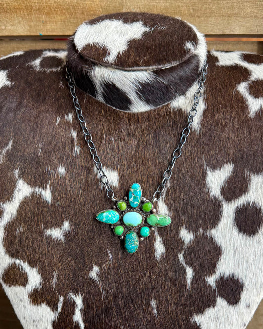 Sonoran Full Cluster Necklace*Native