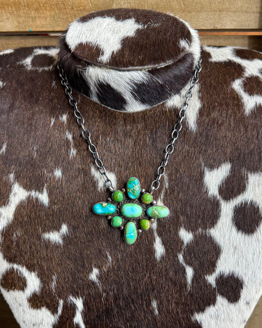 Sonoran Full Cluster Necklace*Native