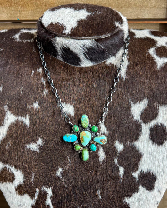 Sonoran Full Cluster Necklace*Native