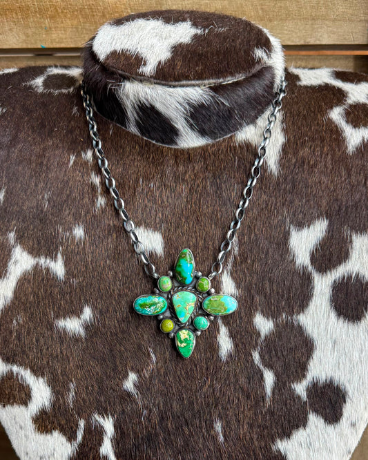 Sonoran Full Cluster Necklace*Native