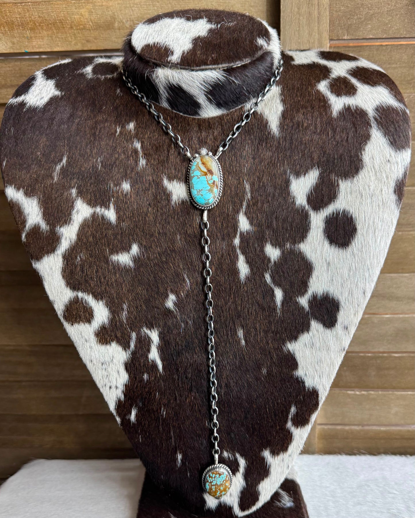 #8 2 Stone Lariat *Native
