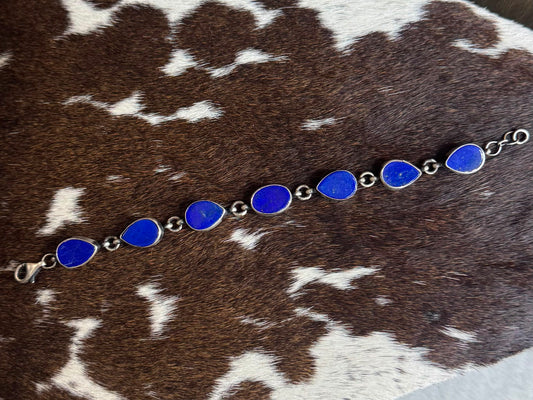 Lapis Clasp Bracelet *Native