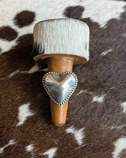 Lg Sterling Heart Ring *Native