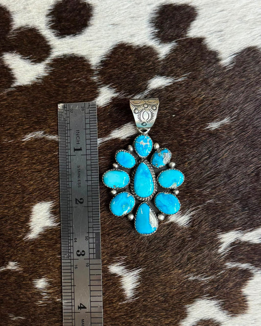 Blue Ridge Cluster Pendant *Native