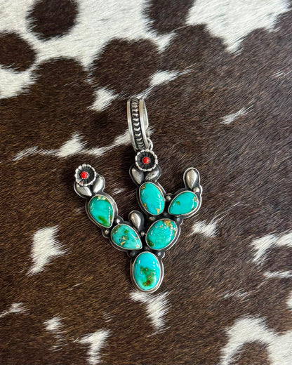Sonoran Cactus Pendant *Native