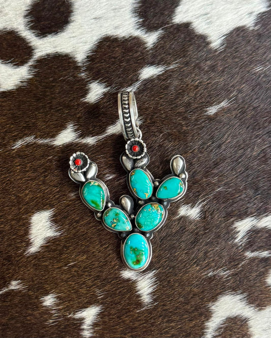 Sonoran Cactus Pendant *Native
