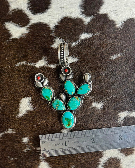Sonoran Cactus Pendant *Native