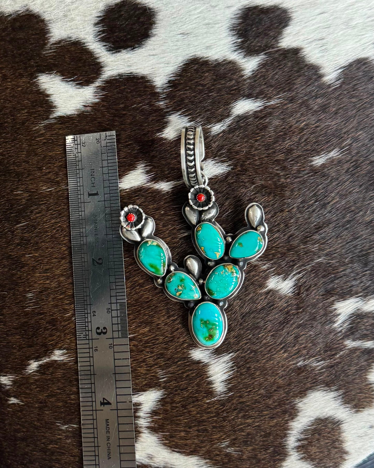 Sonoran Cactus Pendant *Native