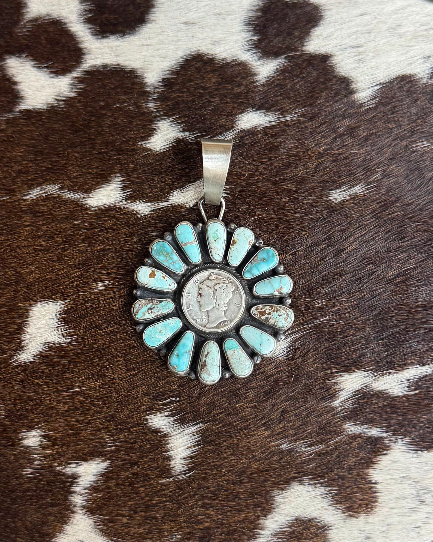 Dry Creek 1945 Coin Cluster pendant *Native