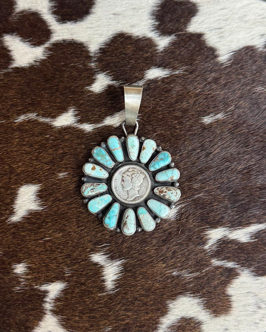 Dry Creek 1945 Coin Cluster pendant *Native