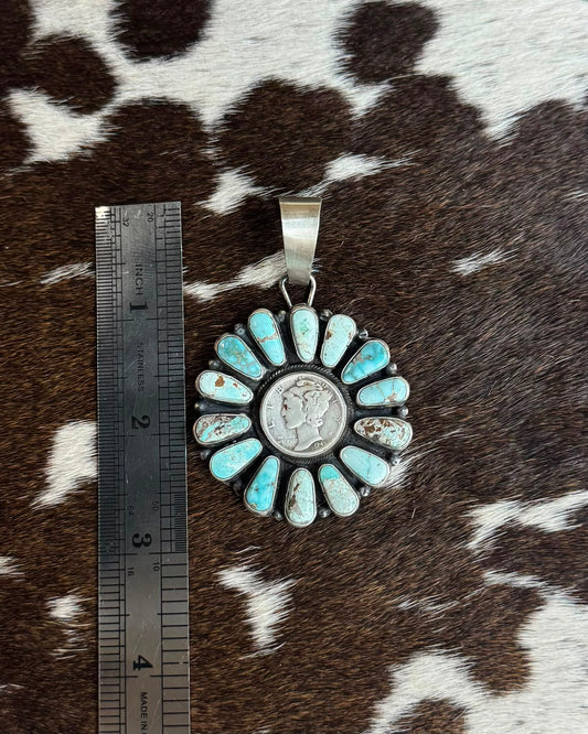 Dry Creek 1945 Coin Cluster pendant *Native