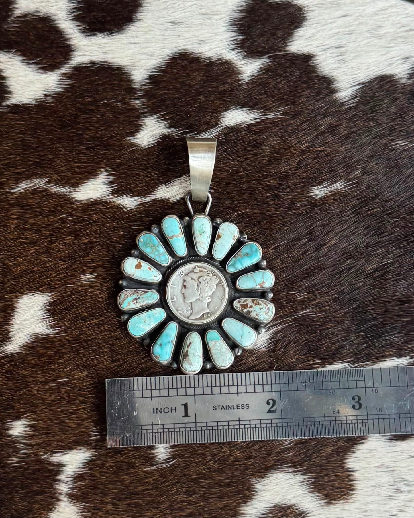Dry Creek 1945 Coin Cluster pendant *Native