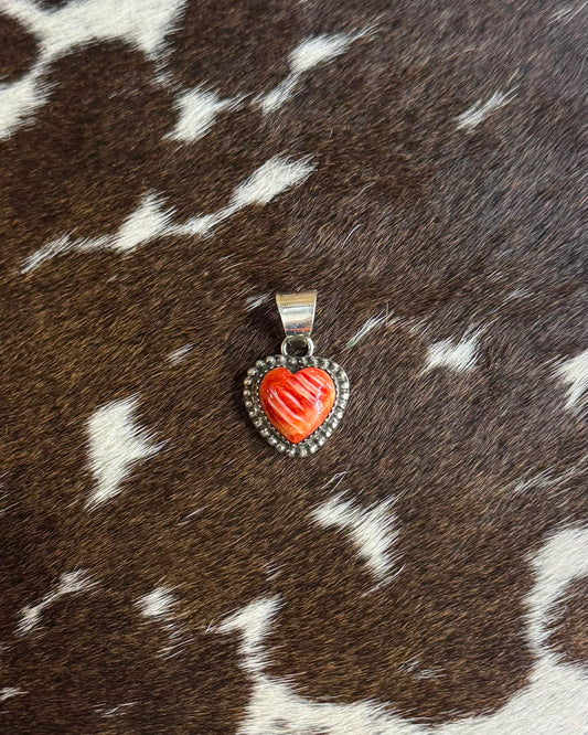 Spiny Heart Pendant * Native