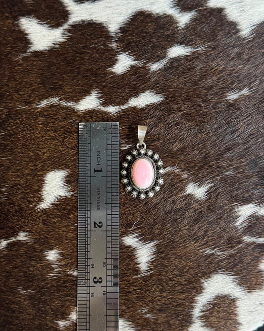 Pink Conch Starburst Pendant *Native
