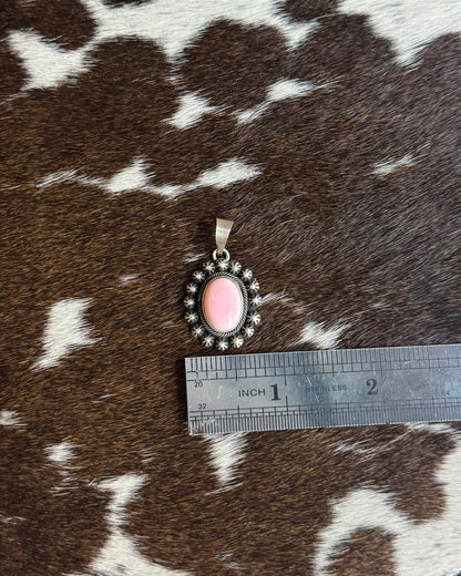 Pink Conch Starburst Pendant *Native