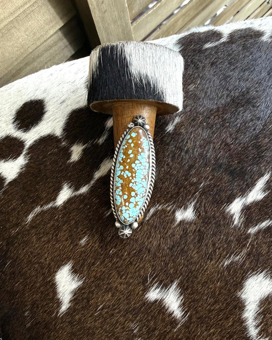 Long Oval #8 Ring *Native