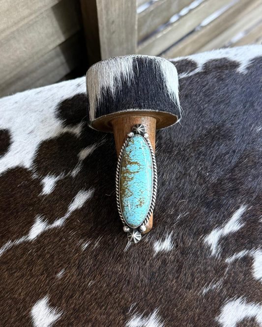 Long Oval #8 Ring *Native