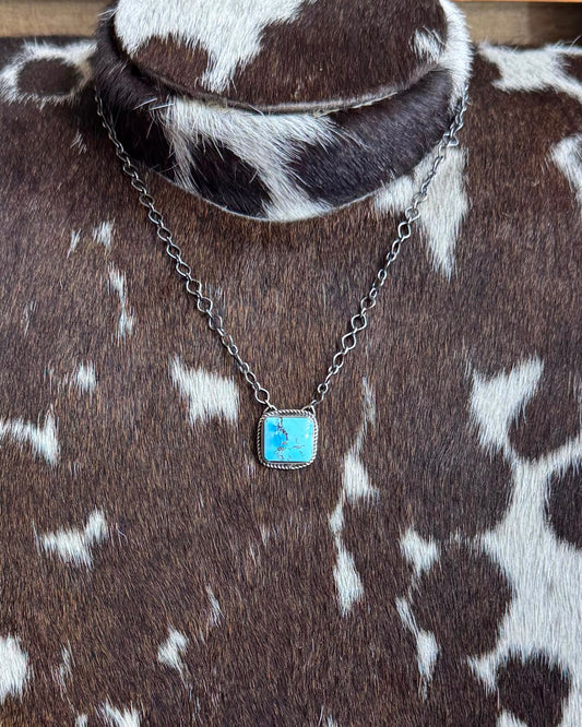 Golden Hills Square Necklace *Native