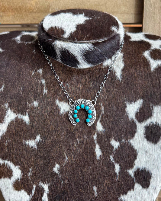 Turquoise Naja Necklace *Native