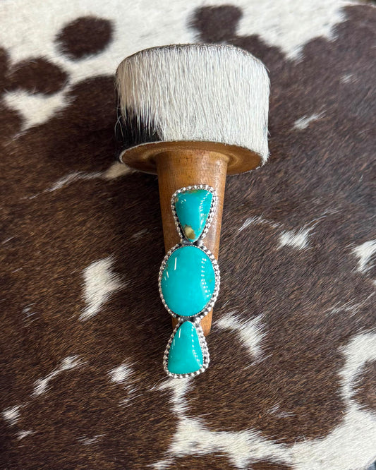 Kingman 3 Stone Ring *Native